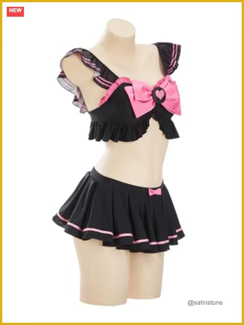 Kawaii Anime Bikini Cosplay Swimsuit High Stretch